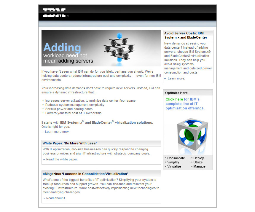 IBM - HTML Email